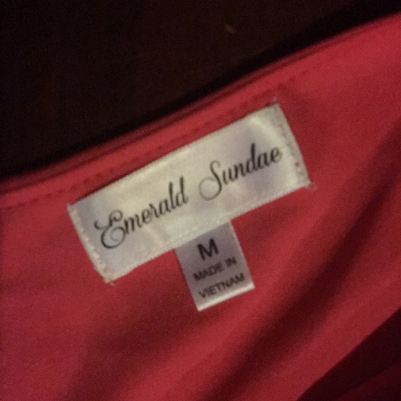 One shoulder rhinestone top - Picture 3 of 3